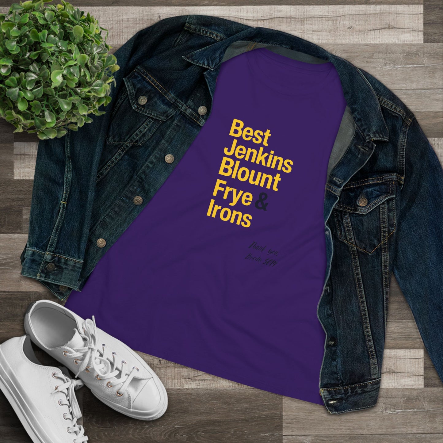 Women's Cotton Tee TOP 5 Healthcare Hero Yellow print Brody