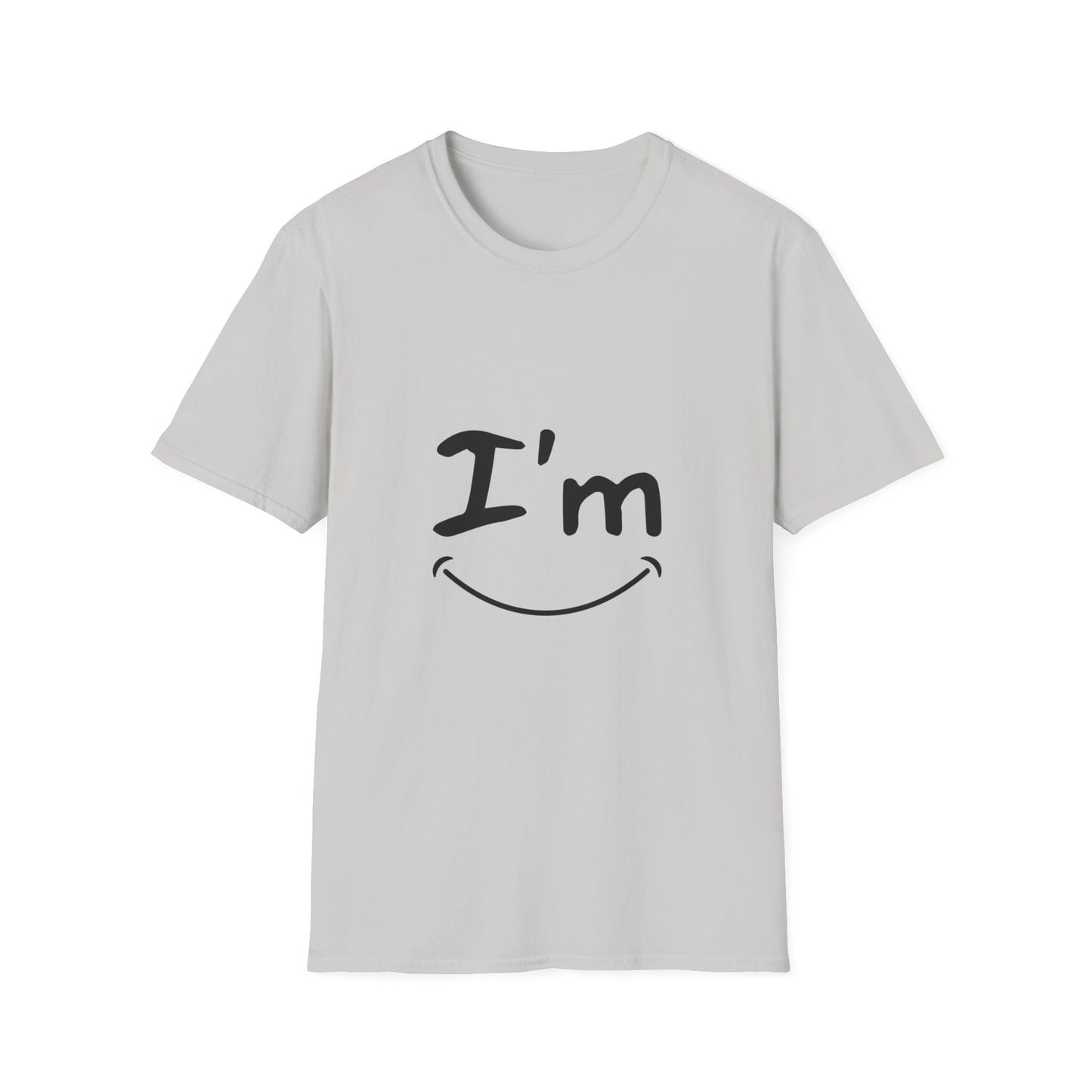I'M Happy  Unisex Softstyle T-Shirt