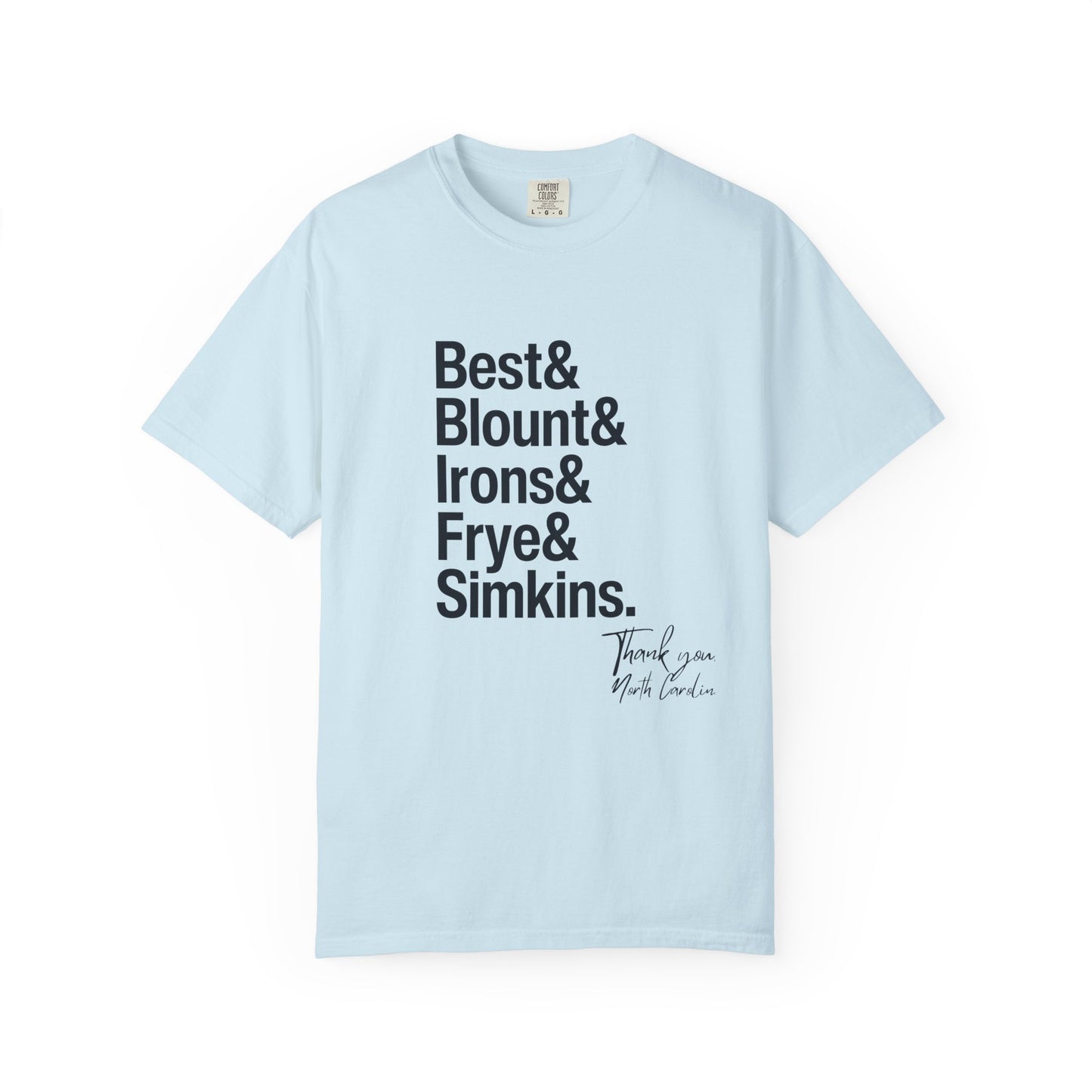 Healthcare Heroes Tribute T-shirt North Carolina