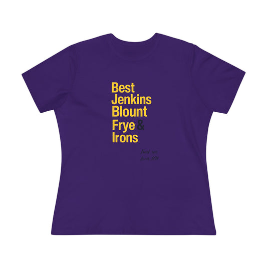 Women's Cotton Tee TOP 5 Healthcare Hero Yellow print Brody