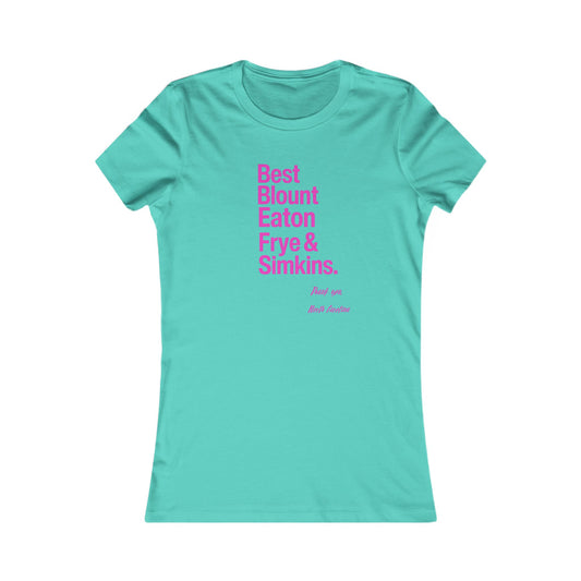 Women's Favorite Tee – Top 5 Healthcare Heroes