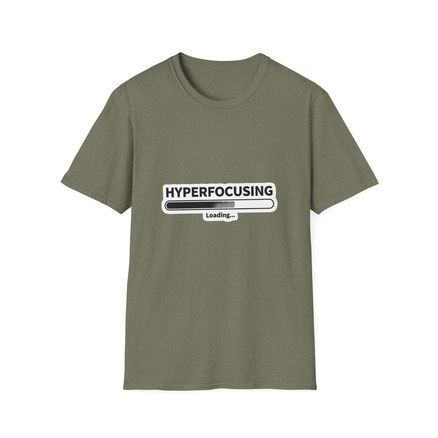 ADHD hyperfocus Unisex Softstyle T-Shirt