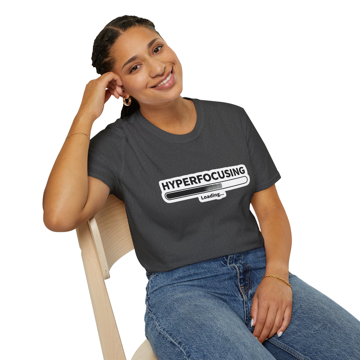 ADHD hyperfocus Unisex Softstyle T-Shirt