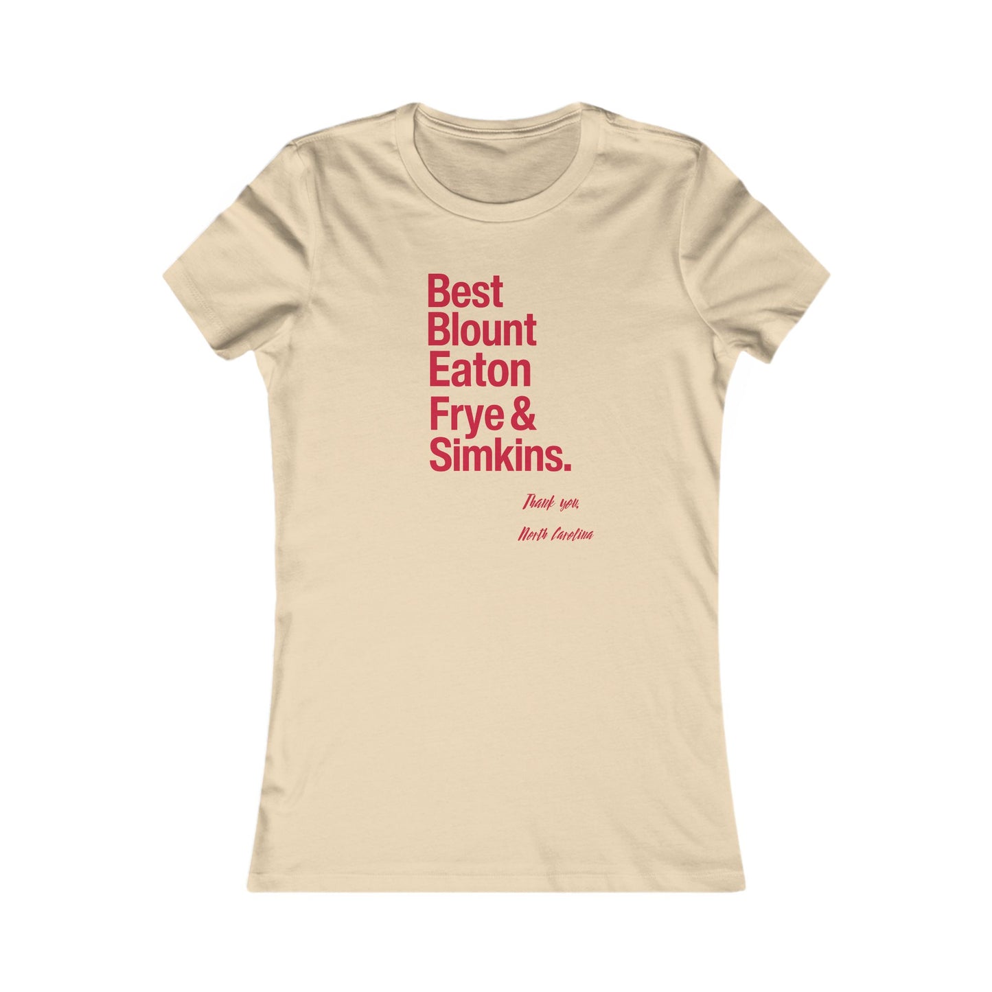 Women's Favorite Tee – Top 5 Healthcare Heroes