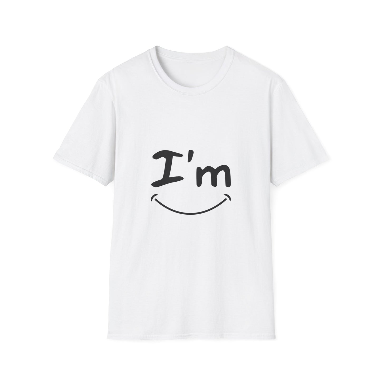 I'M Happy  Unisex Softstyle T-Shirt