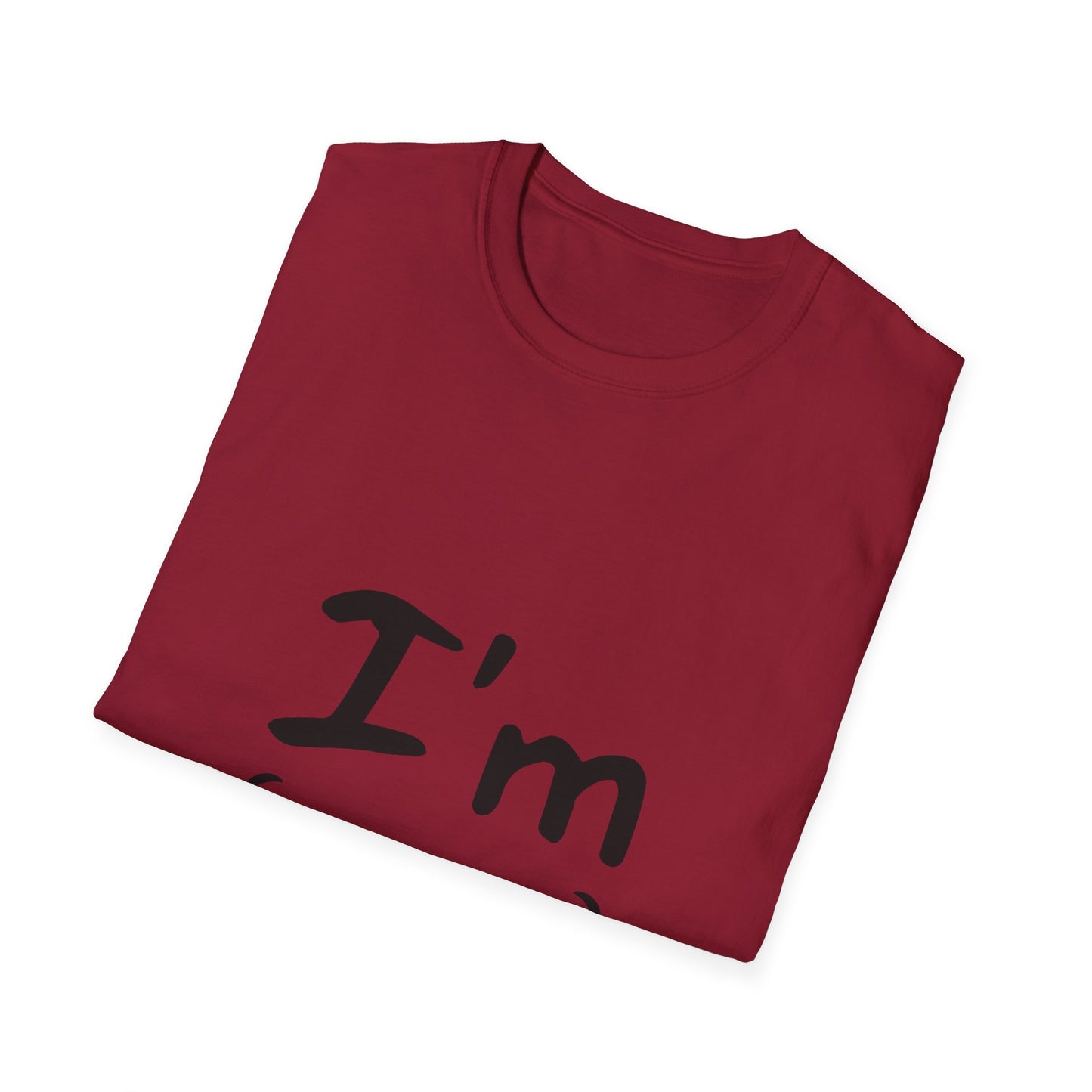 I'M Happy  Unisex Softstyle T-Shirt