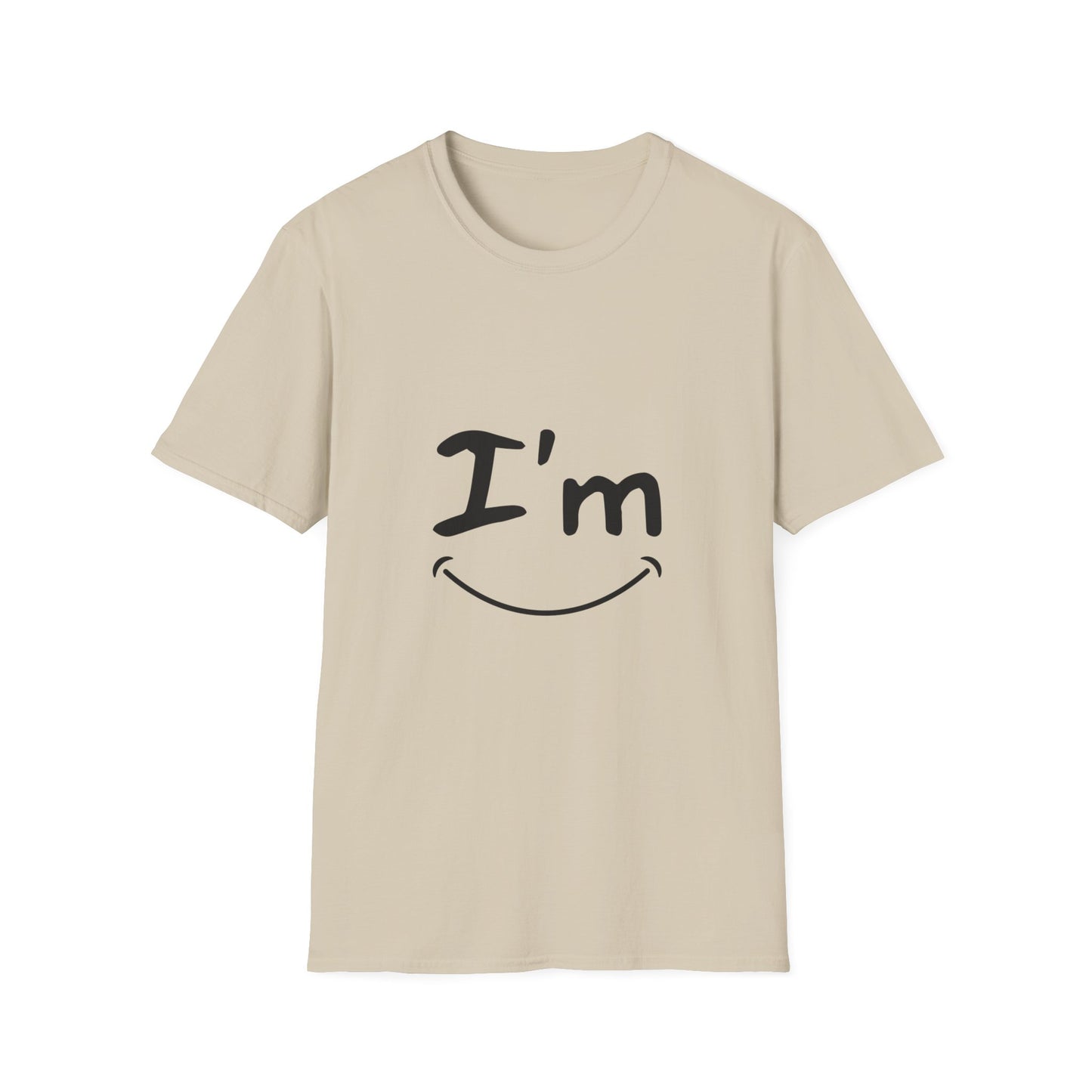 I'M Happy  Unisex Softstyle T-Shirt