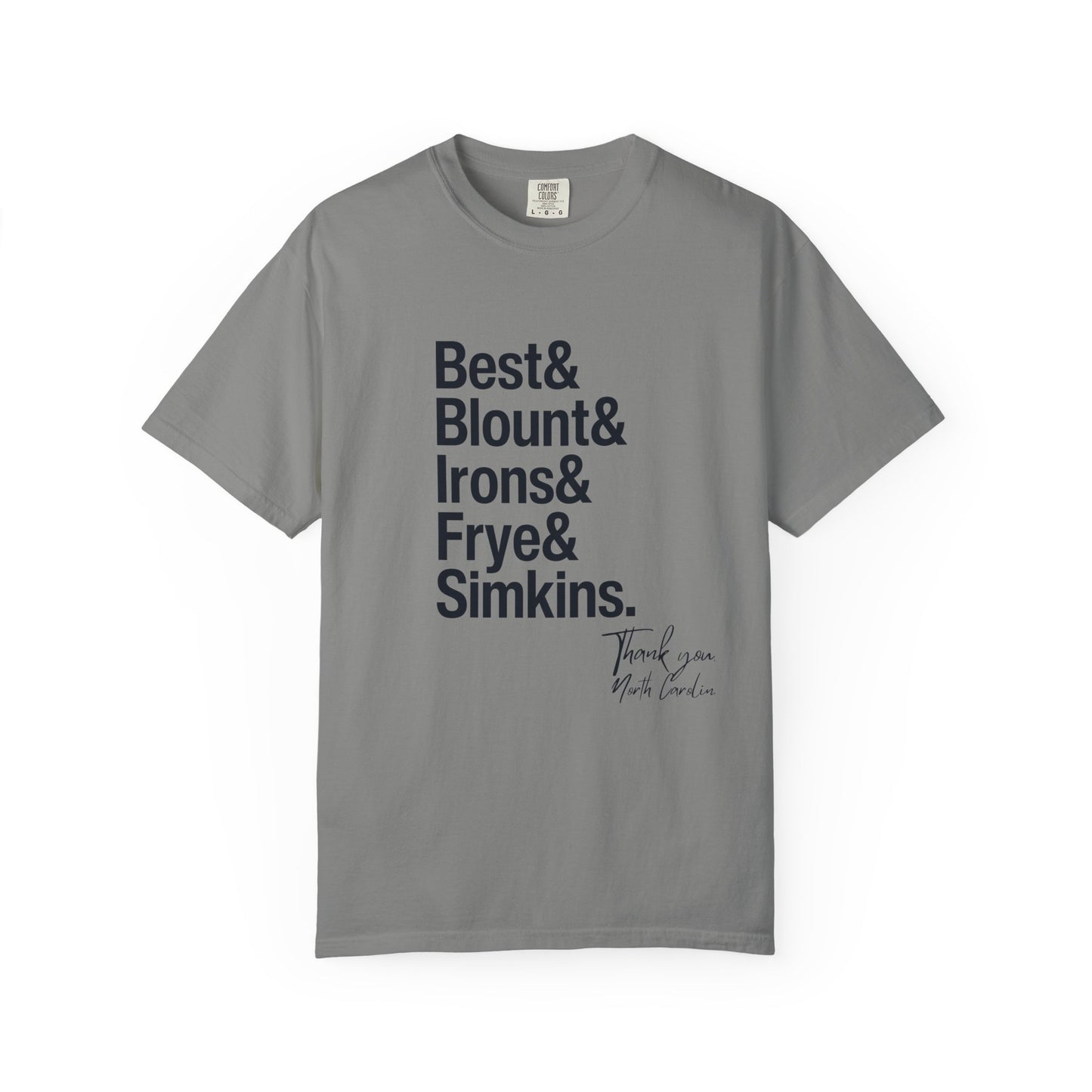 Healthcare Heroes Tribute T-shirt North Carolina