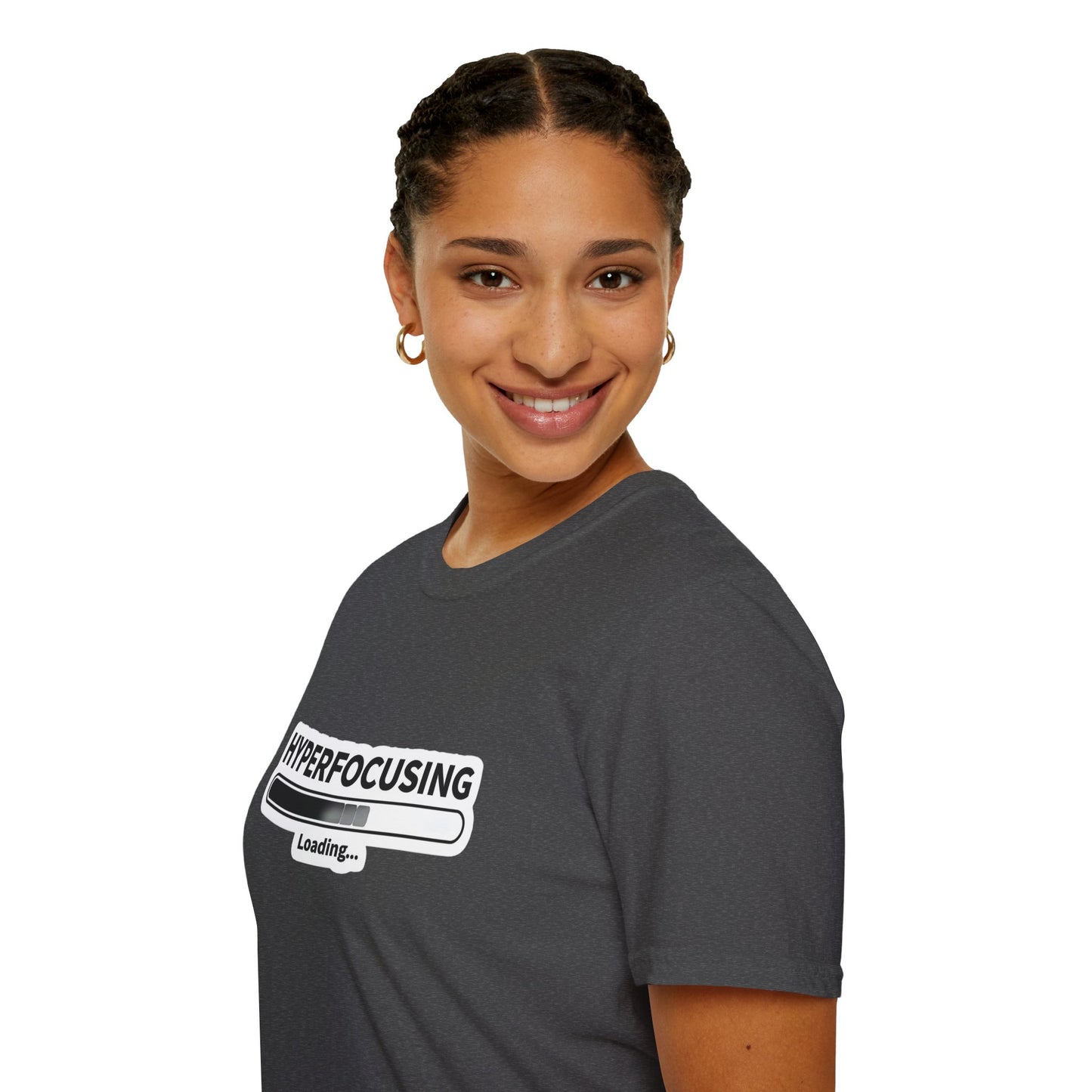 ADHD hyperfocus Unisex Softstyle T-Shirt