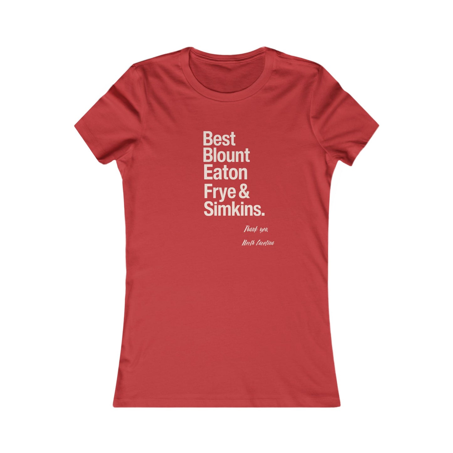 Women's Favorite Tee – Top 5 Healthcare Heroes