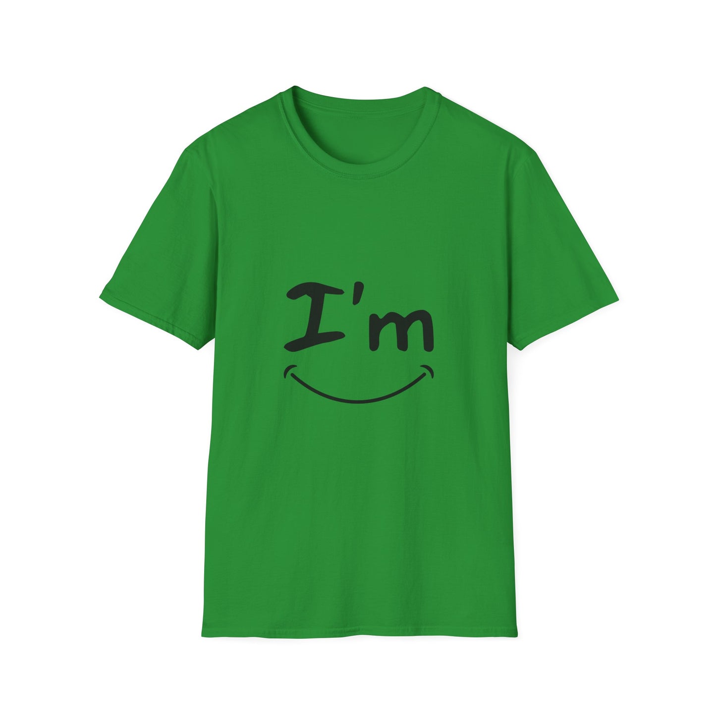 I'M Happy  Unisex Softstyle T-Shirt