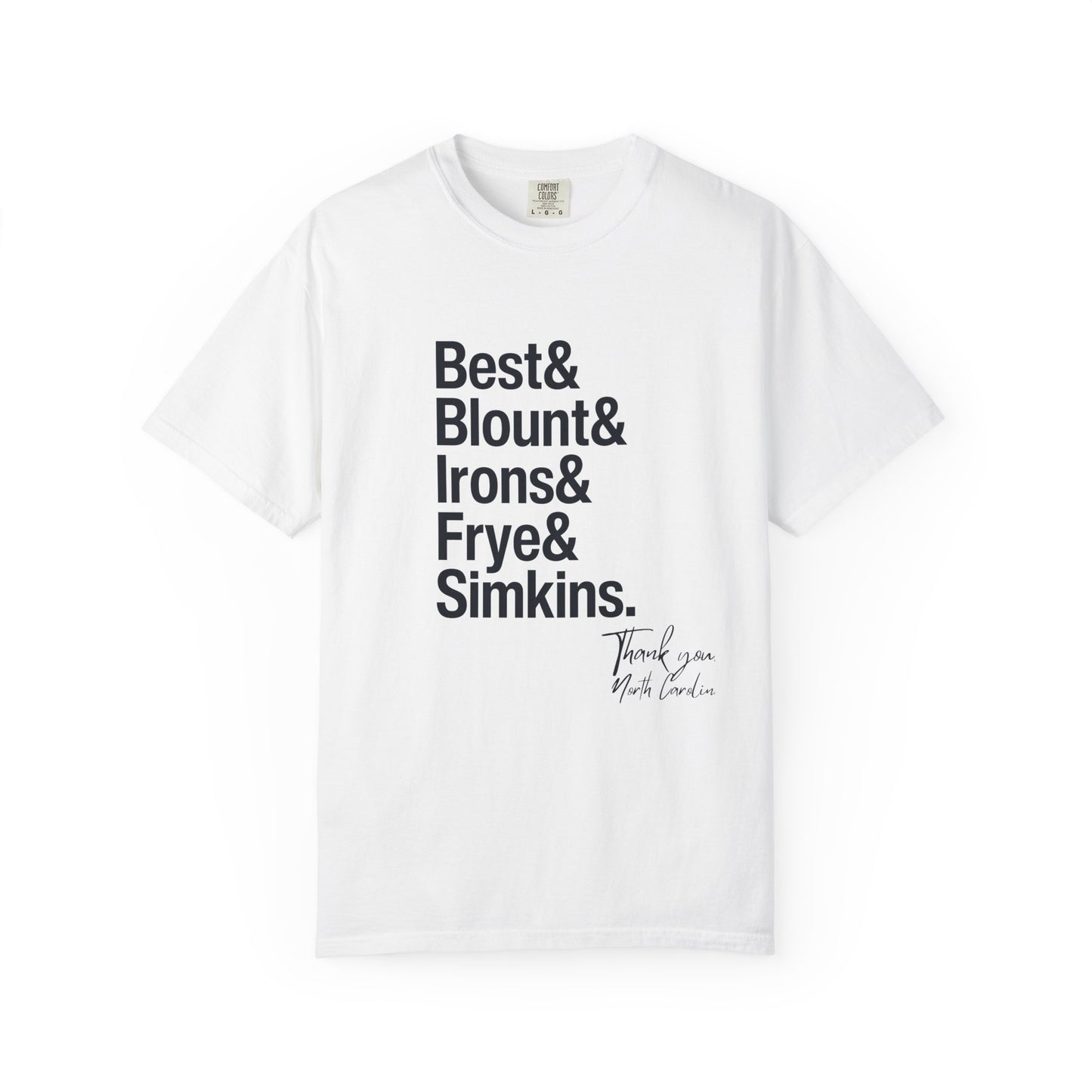 Healthcare Heroes Tribute T-shirt North Carolina
